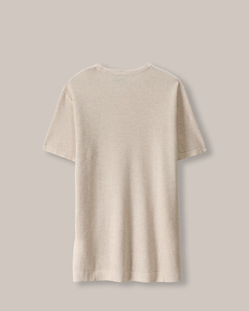 Playera Estructurada Beige